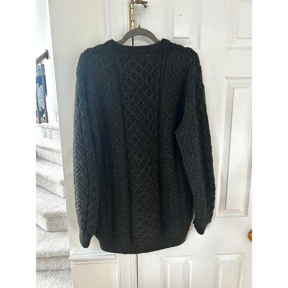 Rue St. Patrick Irish Wool Knit Crewneck Long Sleeve Sweater - Picture 3 of 5